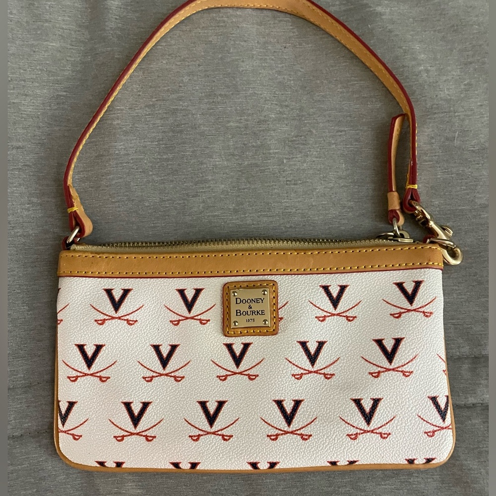 UVA Dooney and Bourke wristlet